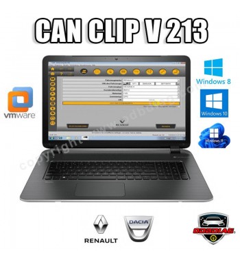 Logiciel Clip V214 (VMware)...