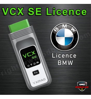 LICENCE VCX-SE BMW