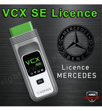 LICENCE VCX-SE MERCEDES BENZ